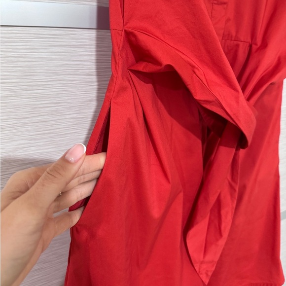 Ralph Lauren Red Dress In Size 2 - Picture 7 of 13